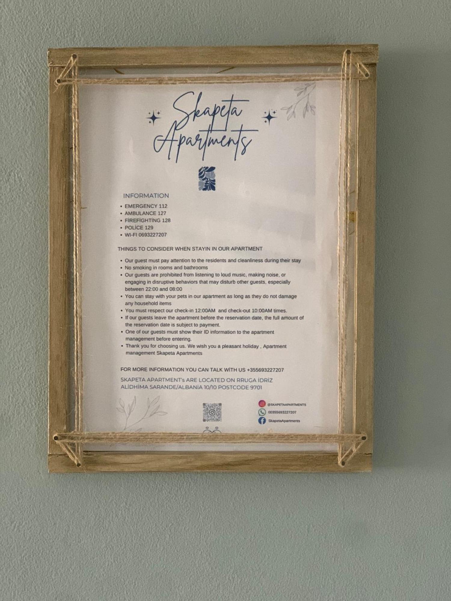 Skapeta Leilighet Sarandë